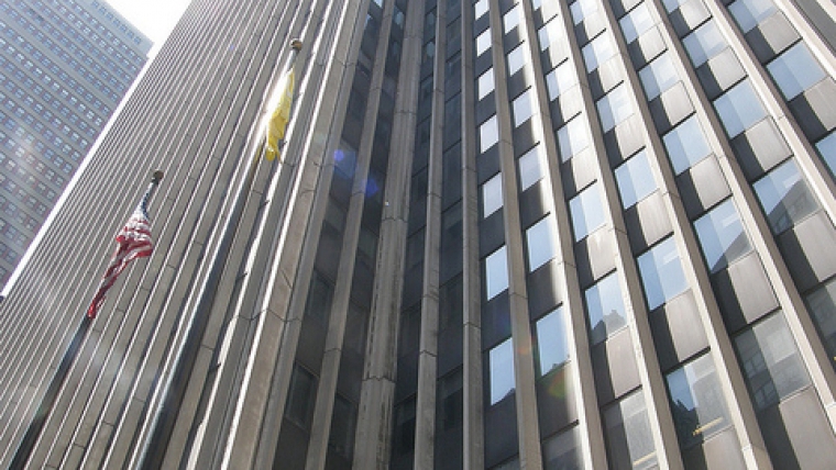 1411 Broadway's facade in 2012