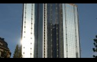 Deutsche Bank Towers during reclad